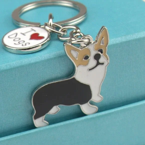 Accessories Corgi Dog Pet Keychain Keepsake Stocking Stuffer